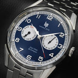 La marque LIP rejoint l'univers de l'horlogerie à travers ses créations de garde-temps fabuleusement soignés et conditionnés pour vous accompagner dans la vie de tous les jours. Ainsi, elle vous dévoile sa montre 671675 émanant de la collection Himalaya. Confectionnée pour tous les genres, cette dernière présente un boîtier rond en acier inoxydable de 40 mm de diamètre.