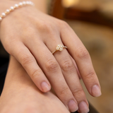 Bague TRÈFLE Diamants Ligne Vendôme OR 750