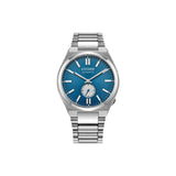Citizen NK5010-51L – montre homme automatique 40 mm acier, cadran bleu guilloché, petite seconde, 60 h de réserve, verre saphir, étanchéité 50 m. Élégance moderne