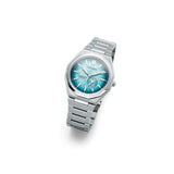 Citizen NK5020-58L – montre homme automatique 40,5 mm Super Titanium, cadran bleu dégradé, petite seconde, réserve 60 h, verre saphir, étanchéité 100 m
