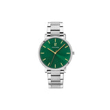 Choisissez la Montre Homme Essential 251G171 dans sa déclinaison avec cadran vert et bracelet en acier. Son design fonctionnel en fait un accessoire idéal pour une utilisation quotidienne !