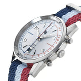 Montre LIP Courage Sapeurs-Pompiers 40 mm avec bracelet NATO tricolore