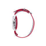 Montre LIP Courage Sapeurs-Pompiers 40 mm avec bracelet NATO tricolore