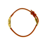 Montre femme LIP Henriette Classique 18 mm dorée bracelet cuir camel – 671196