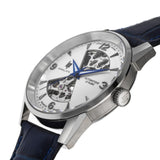 Montre LIP Himalaya Automatique Sablier 40 mm cadran blanc bracelet cuir bleu – 671713