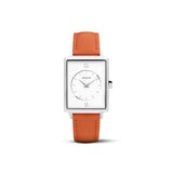 Affirmez votre style avec la montre Lou, un modèle audacieux qui mêle élégance et originalité. Son bracelet en cuir coloré met en lumière les personnalités affirmées, tandis que son boîtier en acier inoxydable 316L assure finesse et durabilité.