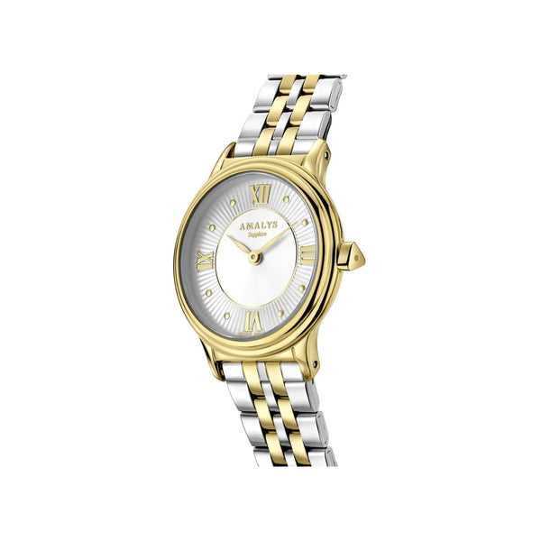 Chic et élégante, la montre Suzy incarne le juste équilibre entre raffinement et modernité. Un accessoire essentiel pour un look soigné au quotidien.