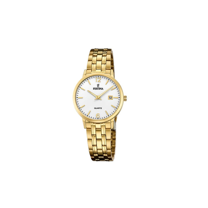 La montre Festina F20514/2 pour femme est un véritable bijou de l'horlogerie. Sa boîte en acier et verre minéral, ainsi que son bracelet en acier, en font un accessoire de haute qualité et de durabilité.