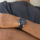 Montre homme Festina Édition Spéciale F20524/1 chronographe bleu acier 44,5 mm