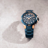Montre homme Festina Édition Spéciale F20524/1 chronographe bleu acier 44,5 mm