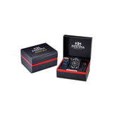 Montre homme Festina Édition Spéciale F20524/1 chronographe bleu acier 44,5 mm