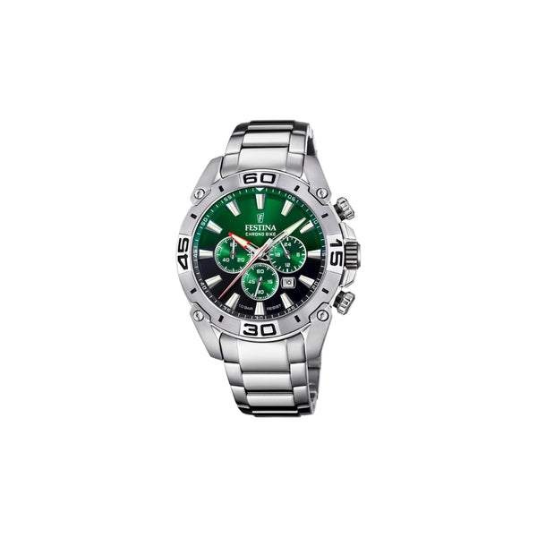 La montre Festina F20543/3 pour homme est une véritable œuvre d'art. Avec son boîtier en acier et son verre minéral, cette montre est un exemple d'excellence en horlogerie. De plus, elle est équipée d'un bracelet en acier qui lui donne une touche de sophistication et d'élégance.