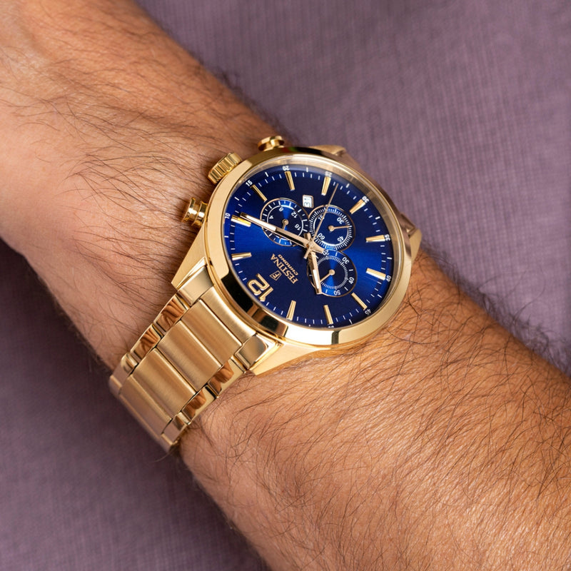 La Festina F20633/2 pour homme séduit par son boîtier et bracelet en acier inoxydable 316L et son verre minéral résistant. Elle incarne la qualité Festina, alliant design soigné, durabilité et technologie de pointe.
