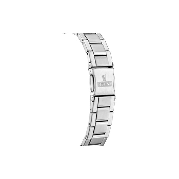 La montre Festina F20700/5 pour femme, avec son boîtier en acier inoxydable, incarne le parfait équilibre entre style contemporain et raffinement. Un choix sûr pour celles qui recherchent qualité, innovation et distinction.