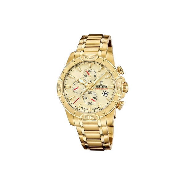 La Festina F20705/2 pour homme séduit par son boîtier en acier inoxydable, son verre minéral résistant et son bracelet en acier. Une montre à la fois élégante, moderne et durable, parfaite pour toutes les occasions