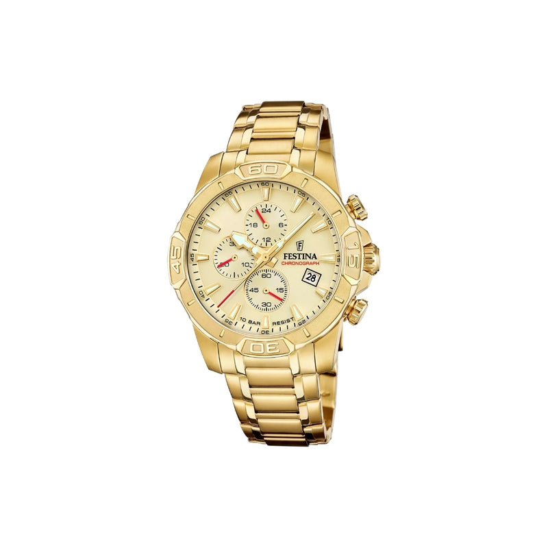 La Festina F20705/2 pour homme séduit par son boîtier en acier inoxydable, son verre minéral résistant et son bracelet en acier. Une montre à la fois élégante, moderne et durable, parfaite pour toutes les occasions