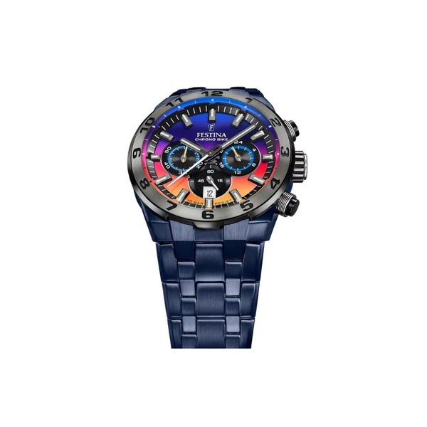 La Festina F20709/1 pour homme associe élégance et modernité grâce à son boîtier en acier inoxydable. Cette montre Festina reflète un design raffiné, une technologie précise et un excellent rapport qualité-prix, idéale pour un style masculin sophistiqué au quotidien