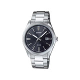 Alliant style intemporel et praticité, cette montre Casio séduit par son cadran noir contrasté et son bracelet en acier inoxydable. Conçue pour un usage quotidien, elle résiste à l’eau et propose des fonctionnalités utiles : chronographe, alarme et calendrier. Un accessoire sophistiqué qui complète toutes les tenues