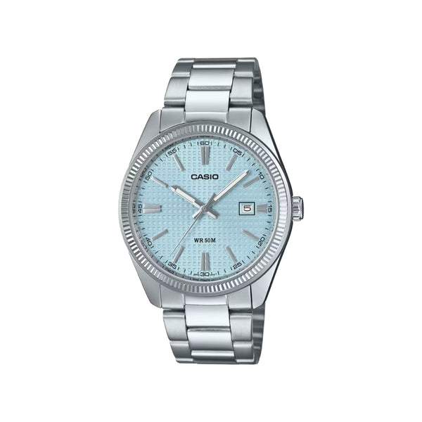 Montre Homme Casio Timeless MTP-1302PE-2AVEF – Élégance et précision
Issu de la Timeless Collection, ce modèle Casio séduit par son affichage analogique raffiné, propulsé par un mouvement quartz fiable. Son bracelet en acier renforce son allure élégante, faisant de cette montre un accessoire idéal pour toutes les occasions.
