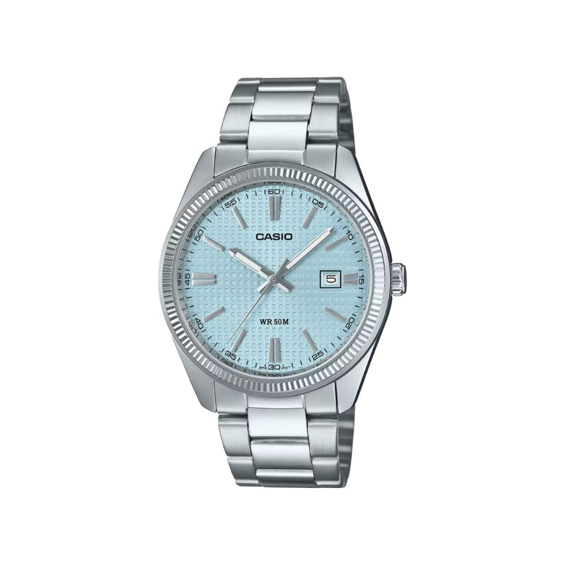 Montre Homme Casio Timeless MTP-1302PE-2AVEF – Élégance et précision
Issu de la Timeless Collection, ce modèle Casio séduit par son affichage analogique raffiné, propulsé par un mouvement quartz fiable. Son bracelet en acier renforce son allure élégante, faisant de cette montre un accessoire idéal pour toutes les occasions.