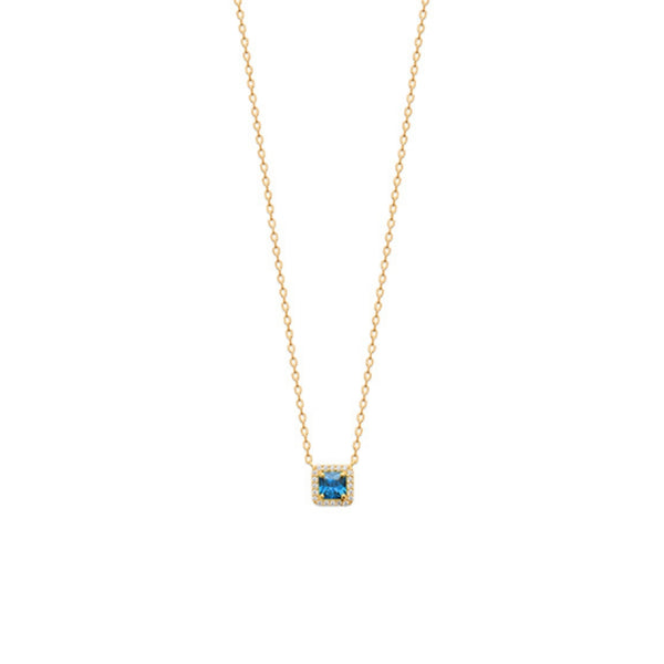 Le collier Chloé est un bijou délicat et raffiné, orné d'une topaze London de synthése. Sa pierre lumineuse apporte une touche d'élégance à ce collier, qui se mariera à merveille avec toutes vos tenues. Le design minimaliste de ce bijou vous permet de le porter au quotidien ou pour des occasions spéciales. 